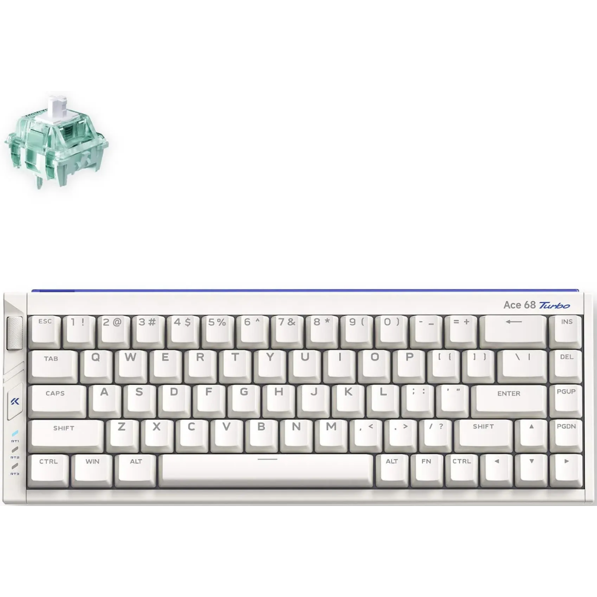 Клавиатура MCHOSE Ace 68 Turbo Nova White - HW-ACE68TURBO-11