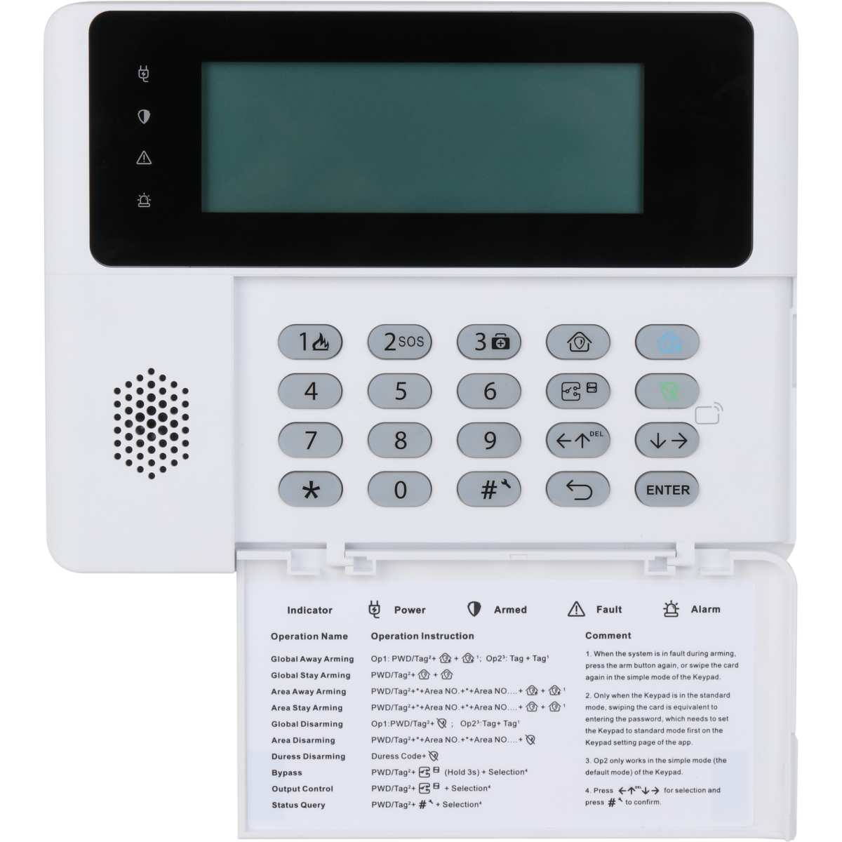 Пульт ДУ Dahua DHI-ARK30C-RW2(868) - фото 2