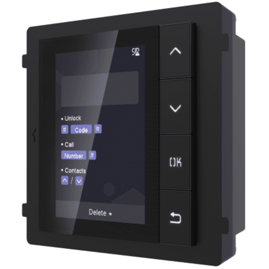 Модуль дисплея Hikvision DS-KD-DIS