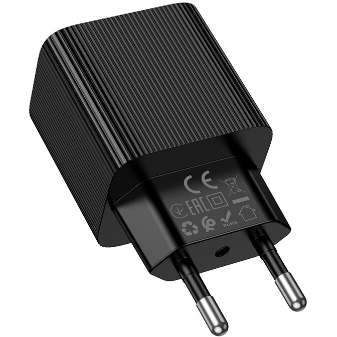 Сетевое зарядное устройство HOCO CS84A Excellent Black - 6942007664554 - фото 6