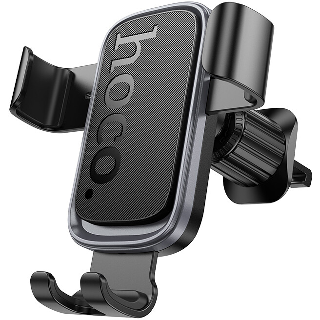 Автомобильный держатель HOCO H80 Vista Gravity Black/Grey - 6942007647908 - фото 2