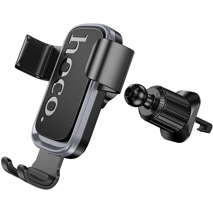 Автомобильный держатель HOCO H80 Vista Gravity Black/Grey - 6942007647908 - фото 3