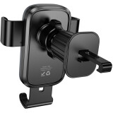 Автомобильный держатель HOCO H80 Vista Gravity Black/Grey (6942007647908)