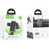 Автомобильный держатель HOCO H80 Vista Gravity Black/Grey (6942007647908)
