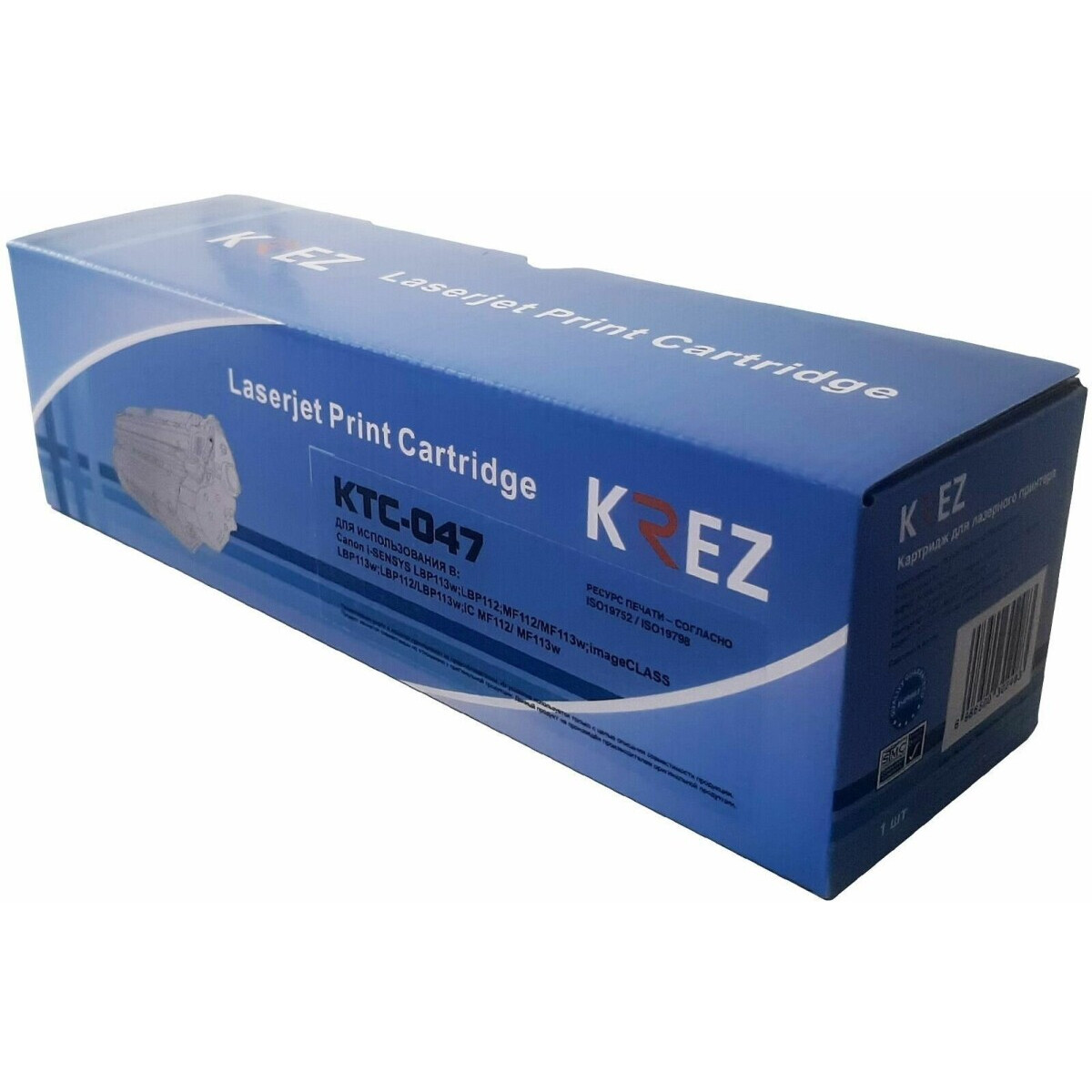 Картридж KREZ KTC-047 Black