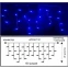 Гирлянда ECOLA Бахрома 3x0.5м 150Led Blue (доп. секция) - N6YB03ELC - фото 2