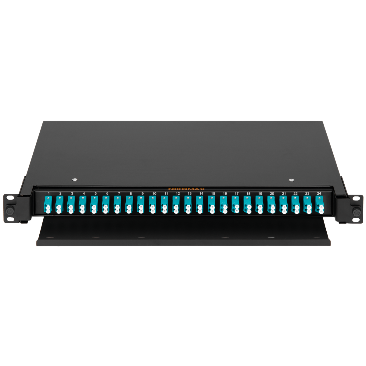 Оптический кросс NIKOMAX NMF-RP48LCUM3-TS-P1-1U-BK