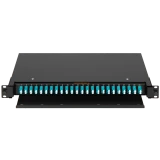 Оптический кросс NIKOMAX NMF-RP48LCUM3-TS-P1-1U-BK