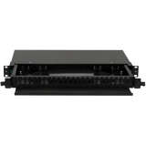 Оптический кросс NIKOMAX NMF-RP48LCUM3-TS-P1-1U-BK