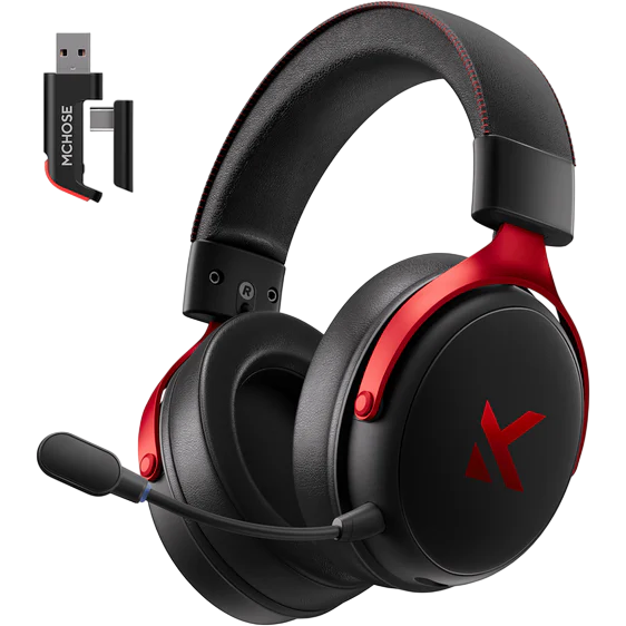 Гарнитура MCHOSE V9 Pro Black Red - HW-V9-4 - фото 6