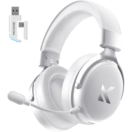 Гарнитура MCHOSE V9 Pro Icy White - HW-V9-5 - фото 4