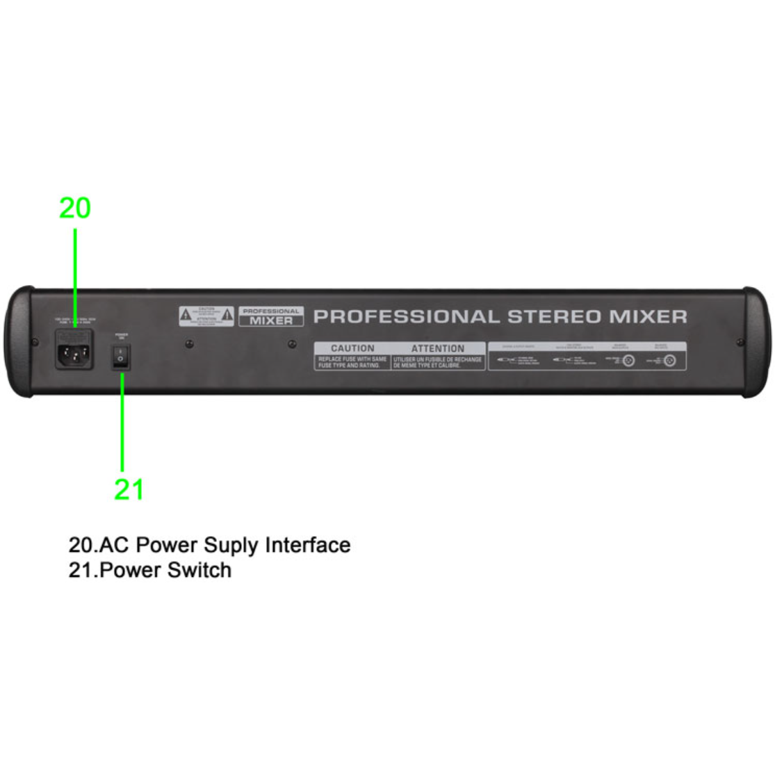 Аудиомикшер DSPPA DMX08 - фото 3