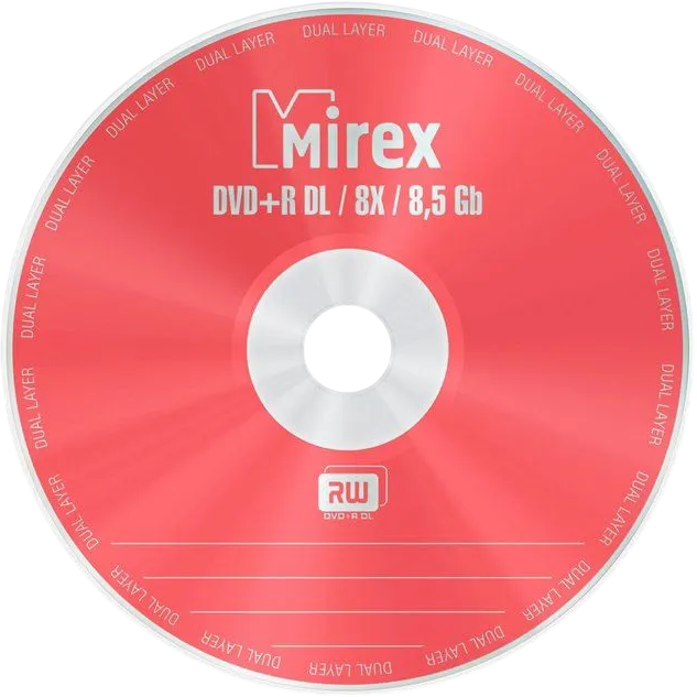 Диск DVD+R Mirex 8.5GB DL 8x Paper Cover (1 шт.) (UL130062A8C)