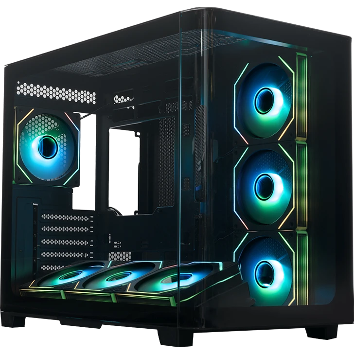 Корпус XASTRA QR500 7ARGB-FM-C10-UC Black