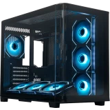 Корпус XASTRA QR500 7ARGB-FM-C10-UC Black (QR500-7FM12A-C10-UC)