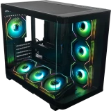 Корпус XASTRA QR500 7ARGB-FM-C10-UC Black (QR500-7FM12A-C10-UC)