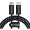 Кабель USB Type-C - USB Type-C, 1.5м, Magssory CBL002 Black