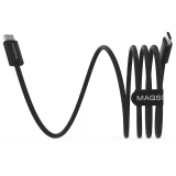 Кабель USB Type-C - USB Type-C, 1.5м, Magssory CBL002 Black