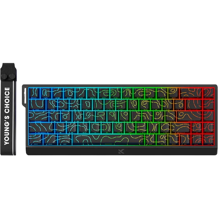 Клавиатура MCHOSE Ace 68 Black Topographic - MC-ACE68-33