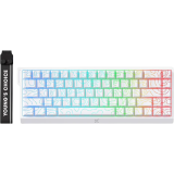 Клавиатура MCHOSE Ace 68 White Topographic (MC-ACE68-17)