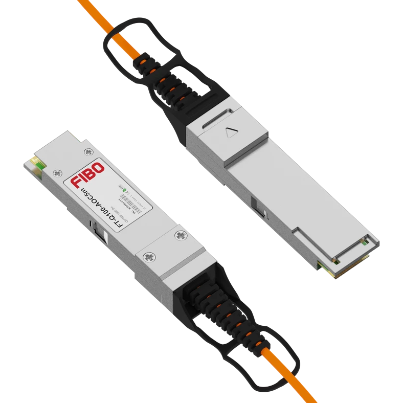 Кабель QSFP28 FIBO-TELECOM FT-Q100-AOC5m, 5м
