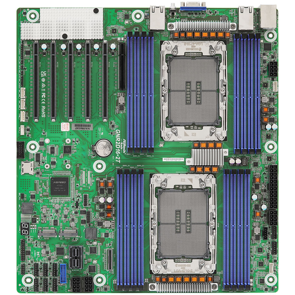 Серверная материнская плата ASRock GNR2D16-2T