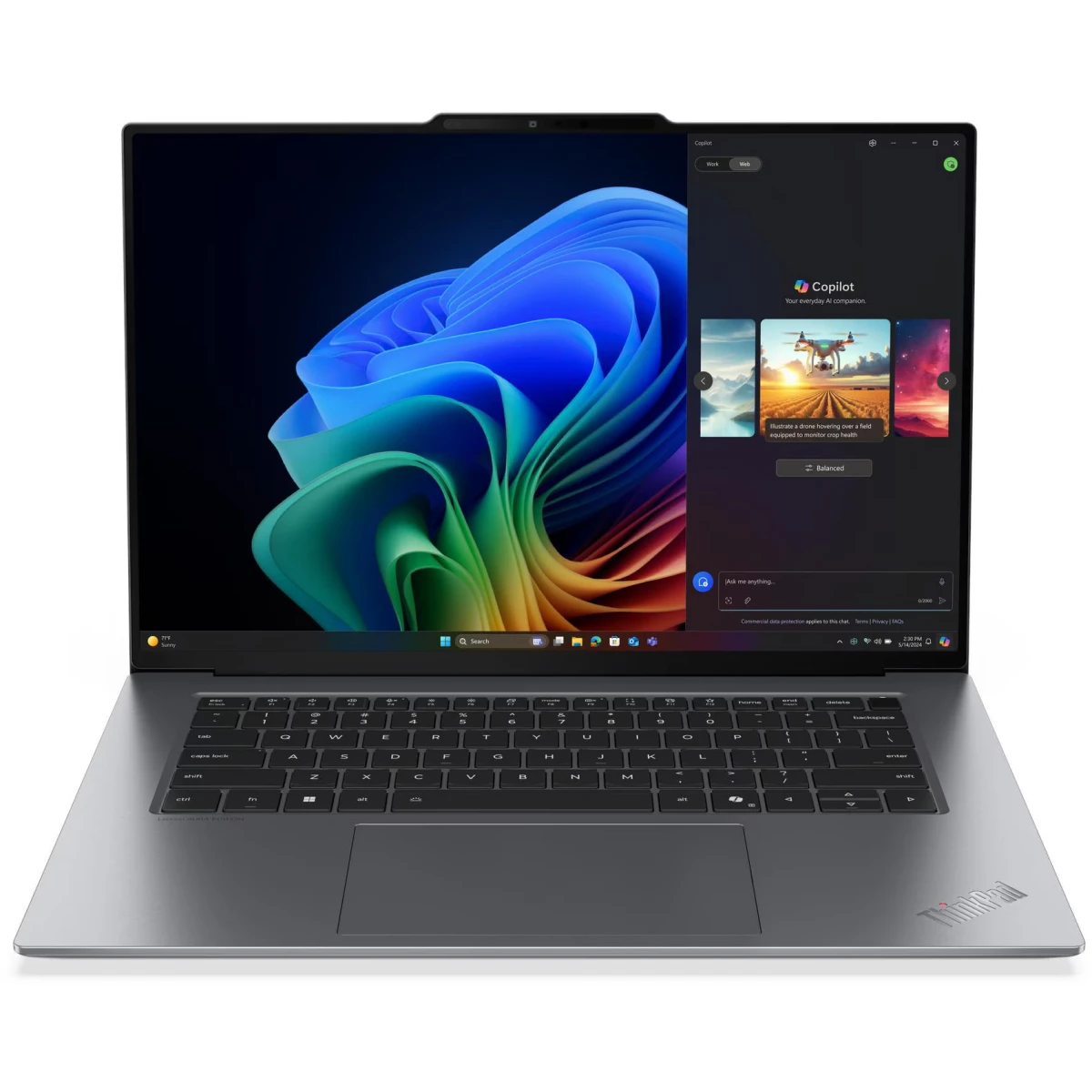 Ноутбук Lenovo ThinkPad X9-15 Gen 1 Aura Edition Grey (21Q6006RUS)