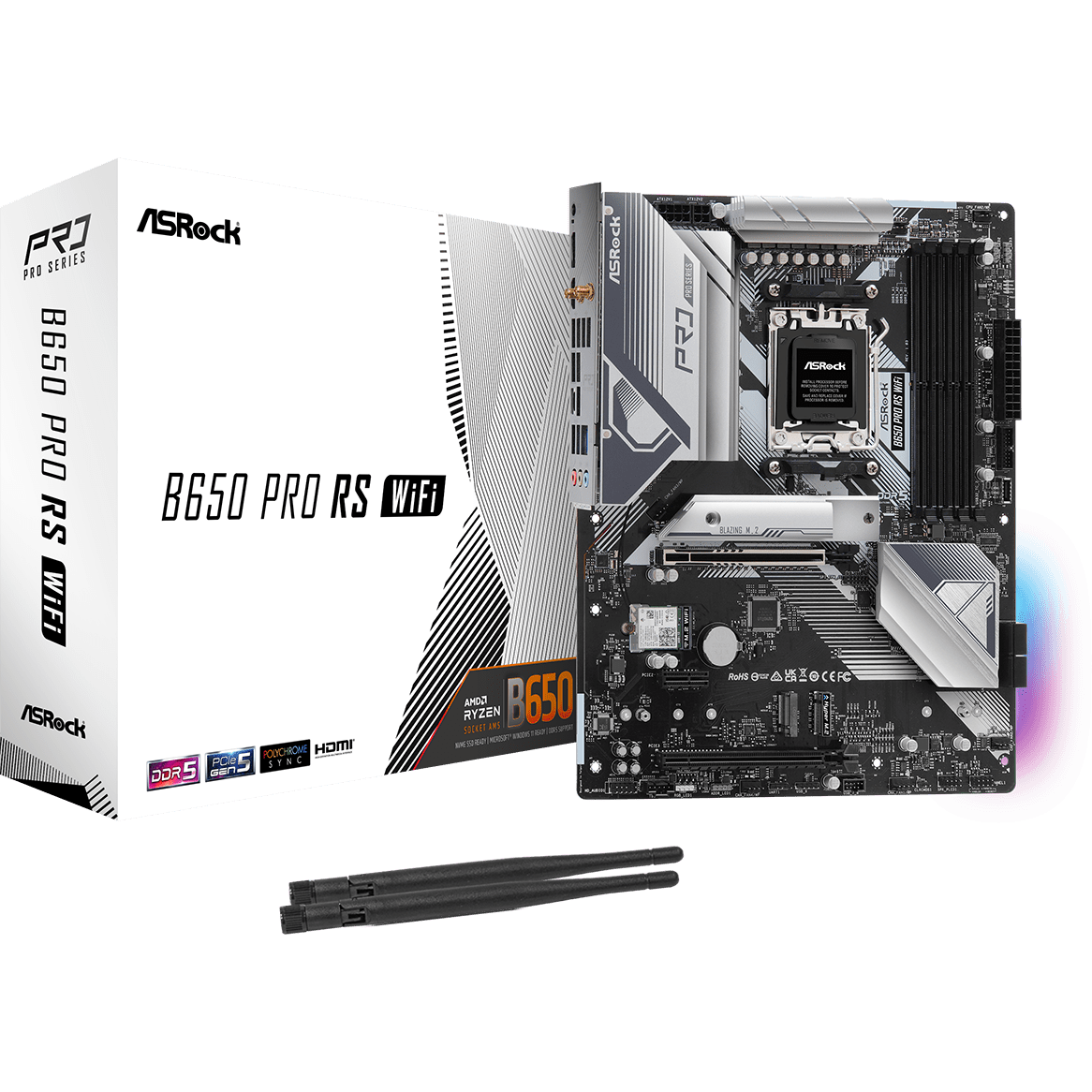 Материнская плата ASRock B650 Pro RS WiFi - фото 5