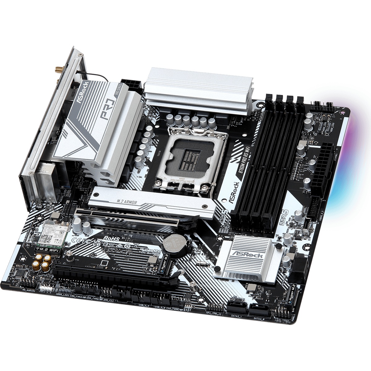 Материнская плата ASRock B760M Pro RS WiFi - фото 2