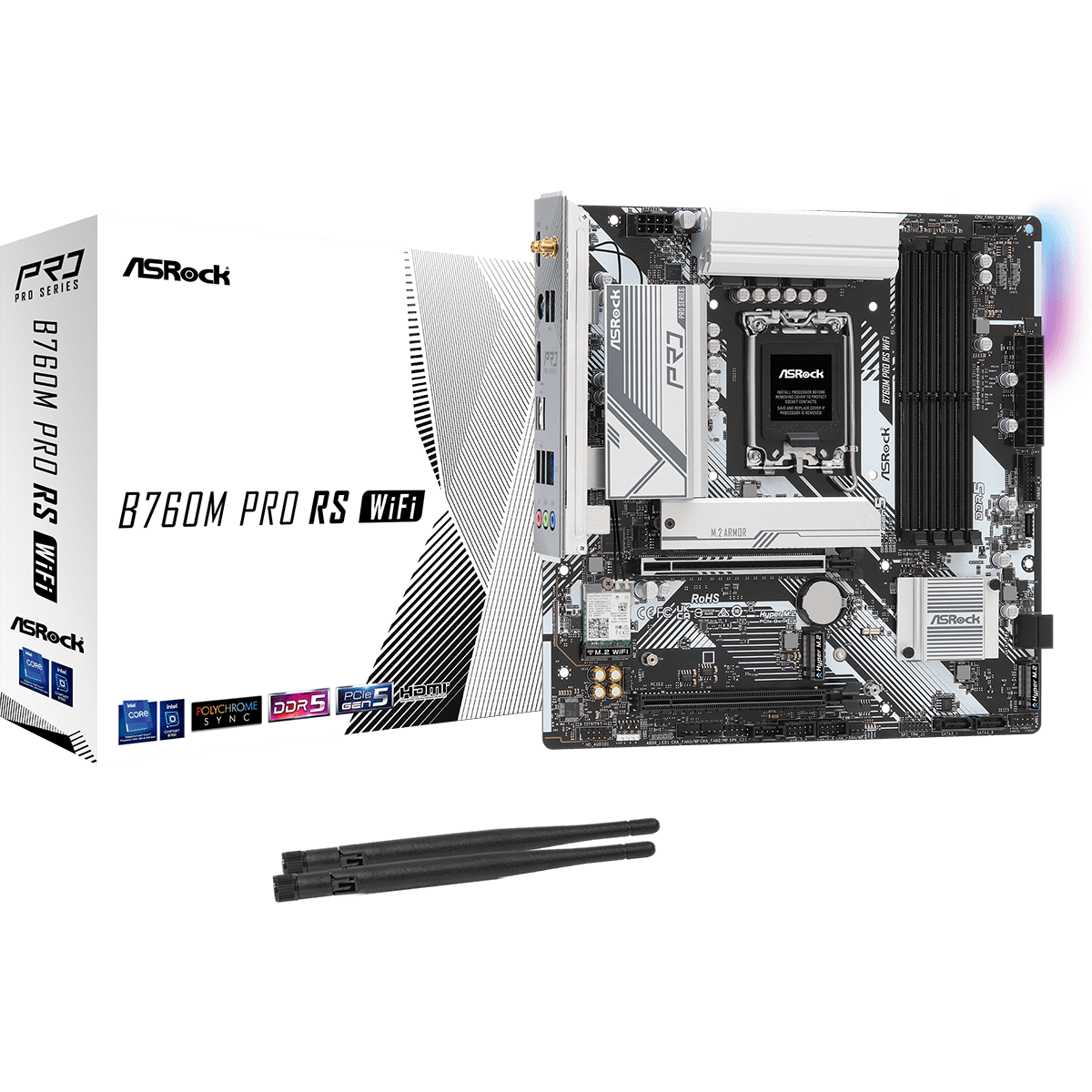 Материнская плата ASRock B760M Pro RS WiFi - фото 5