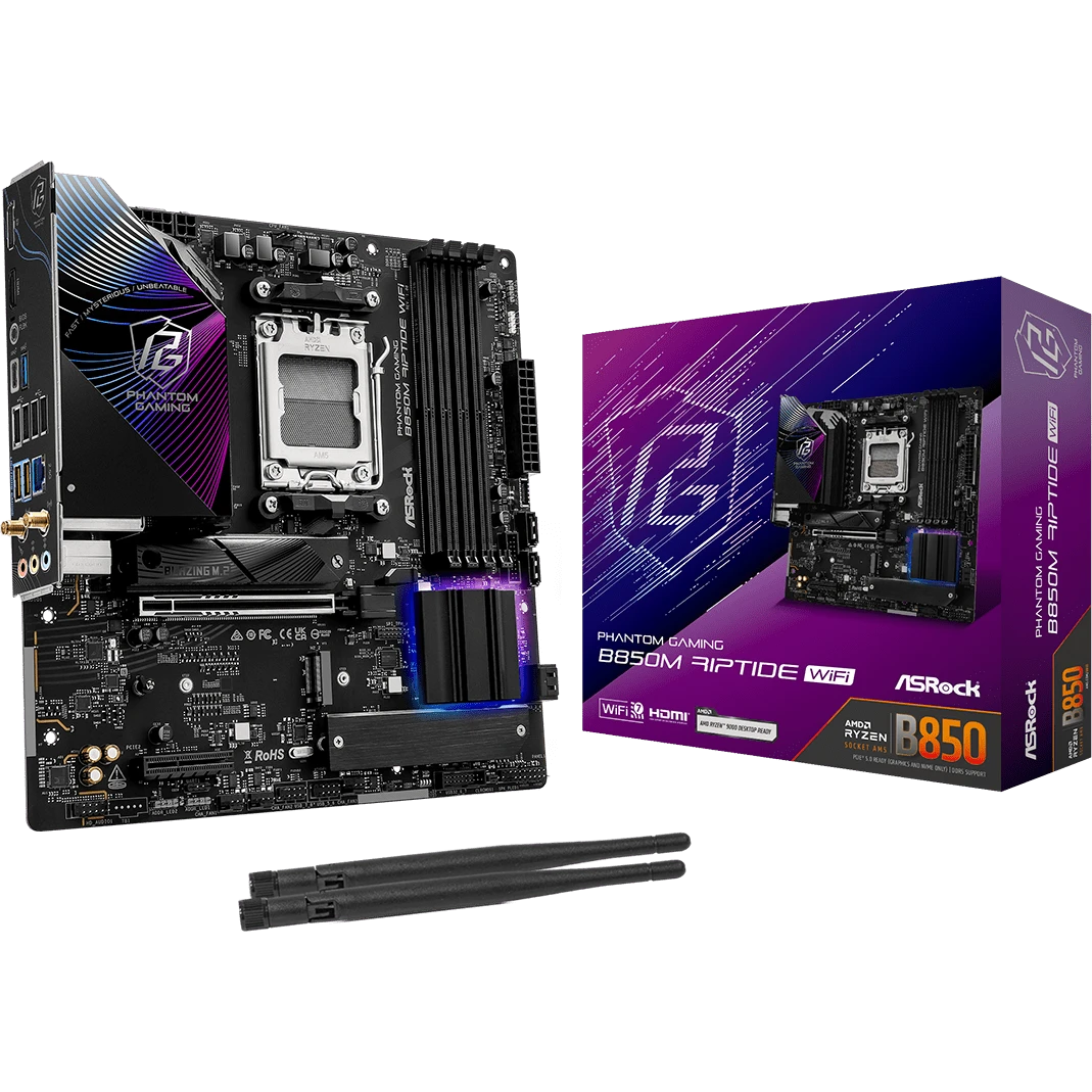 Материнская плата ASRock B850M Riptide WiFi - фото 5
