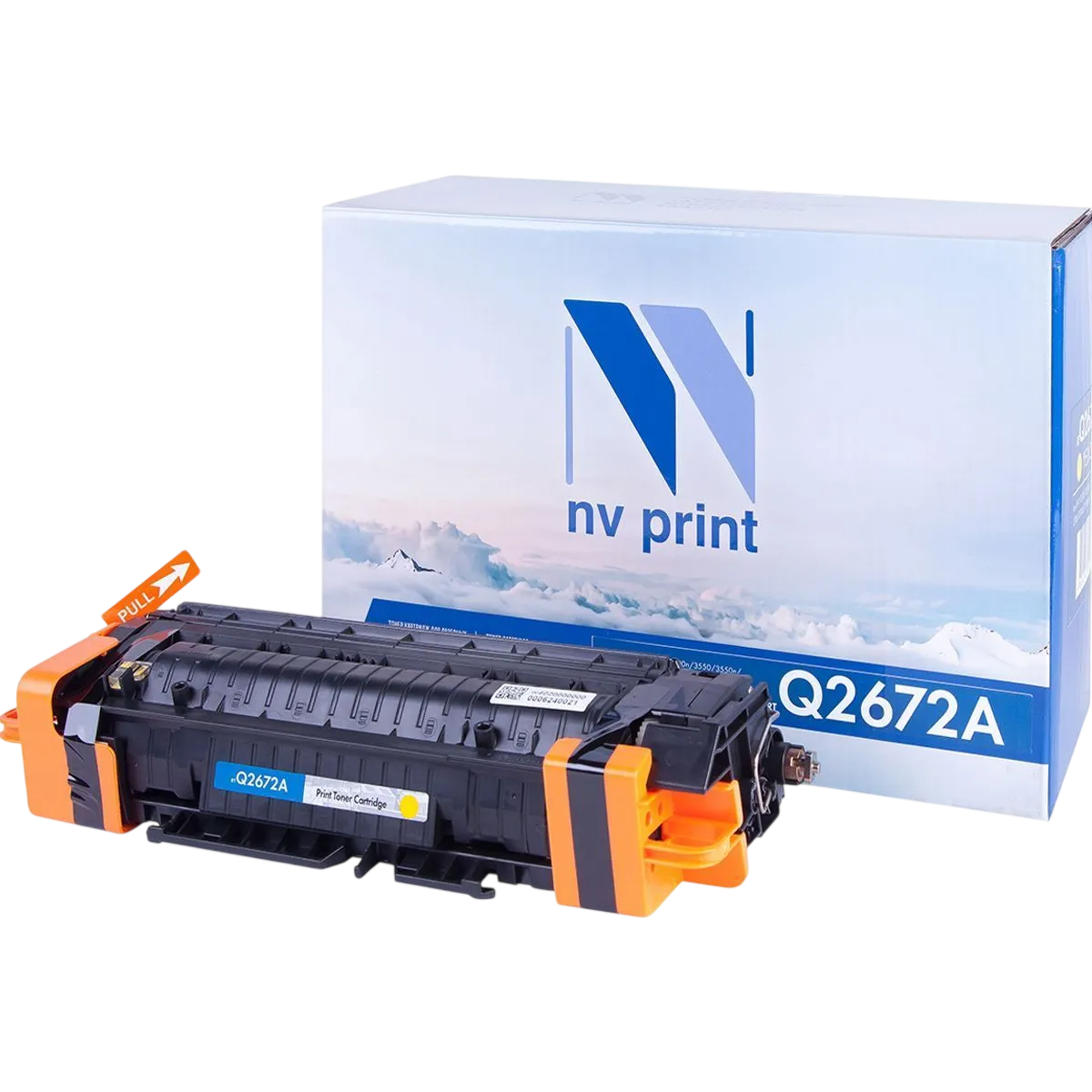 Картридж NV Print Q2672A Yellow