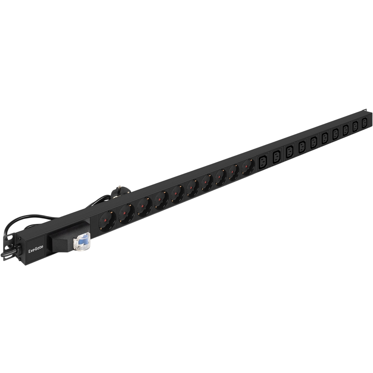 Блок розеток ExeGate PDU-V213 Al-10C1310S-EU2-1P
