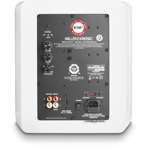 Колонки M&K Sound V10+ White - XART66383 - фото 4