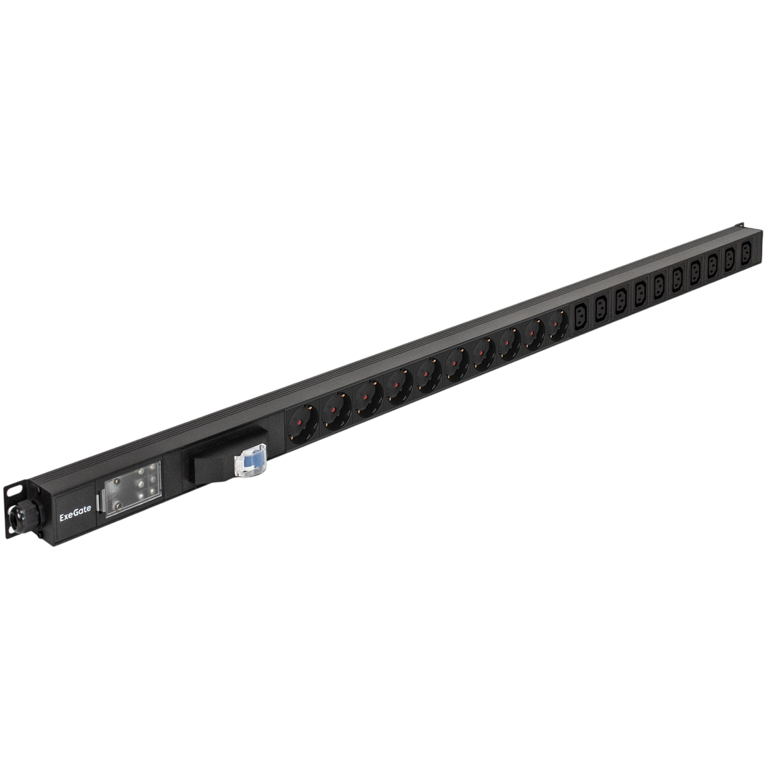 Блок розеток ExeGate PDU-V213 Al-10C1310S-T-1P