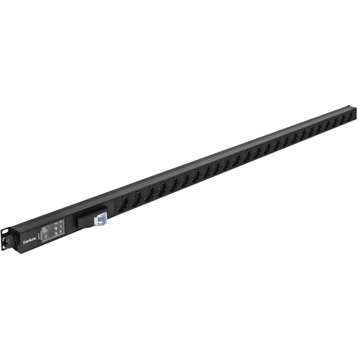 Блок розеток ExeGate PDU-V241 Al-24S-T-1P