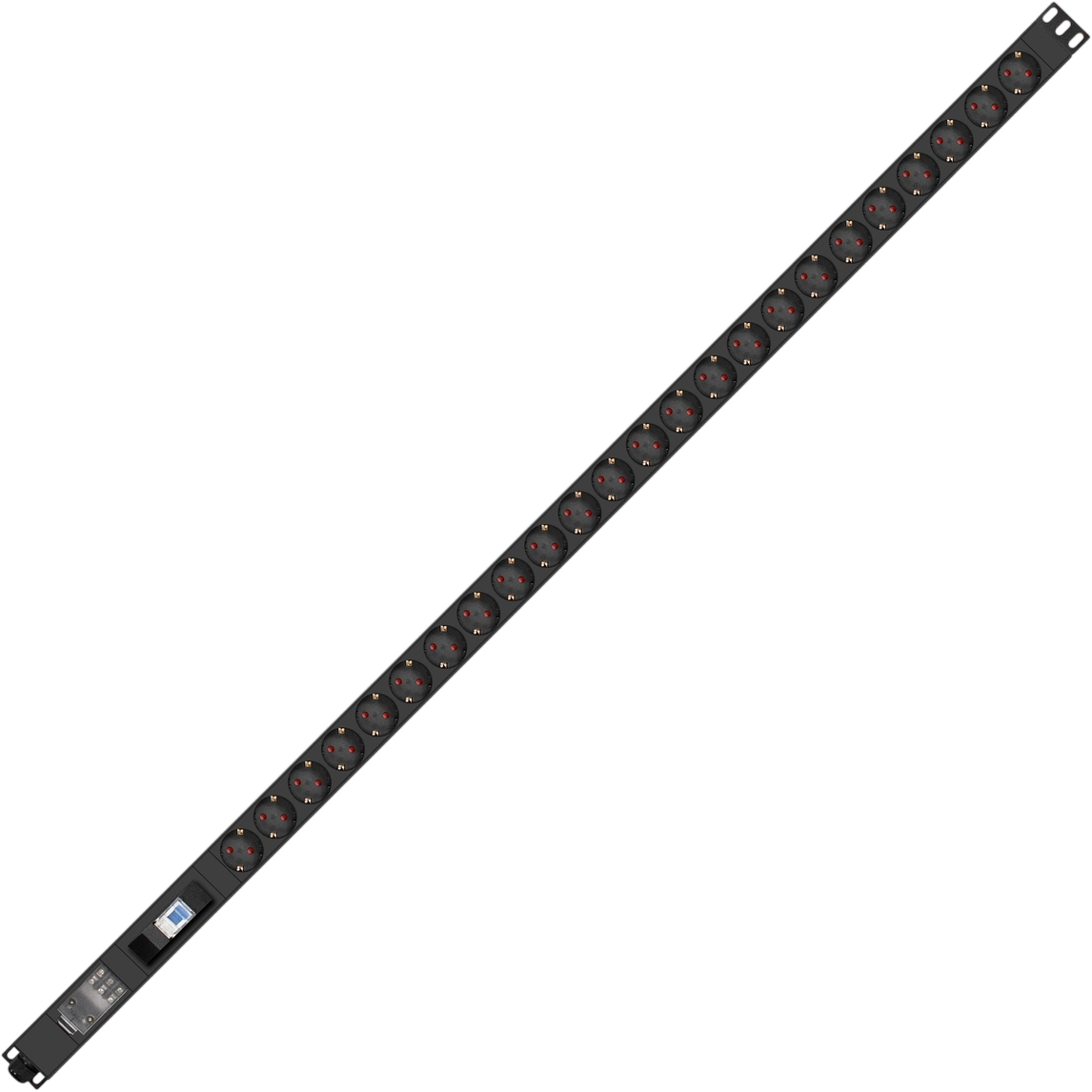 Блок розеток ExeGate PDU-V241 Al-24S-T-1P - EX300292RUS - фото 2