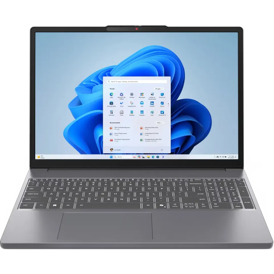 Ноутбук Lenovo IdeaPad Slim 3 15IRH10 Luna Grey (83K100YTFU)