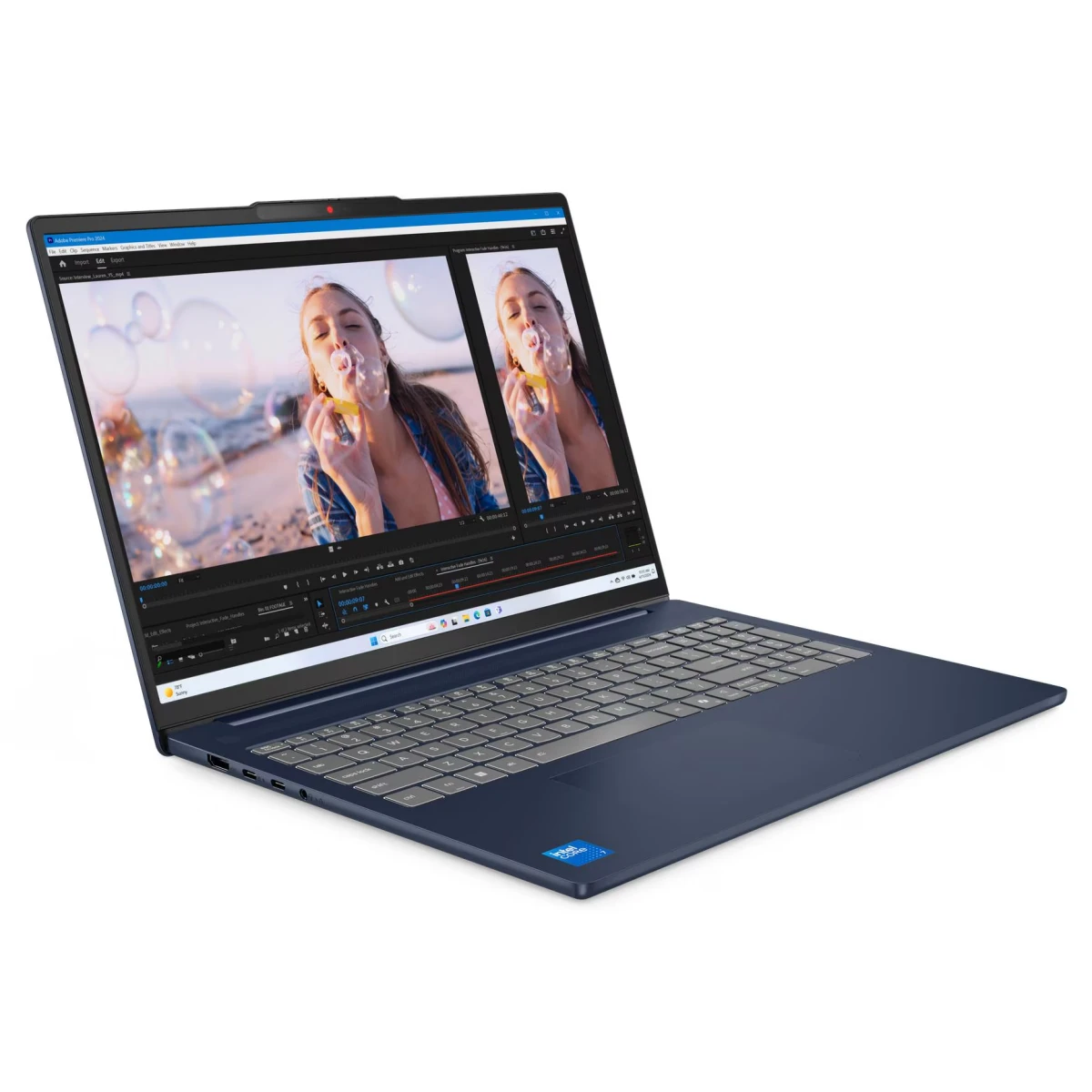 Ноутбук Lenovo IdeaPad Slim 5 16IRH10R Cosmic Blue (83J1002KUS) - фото 2
