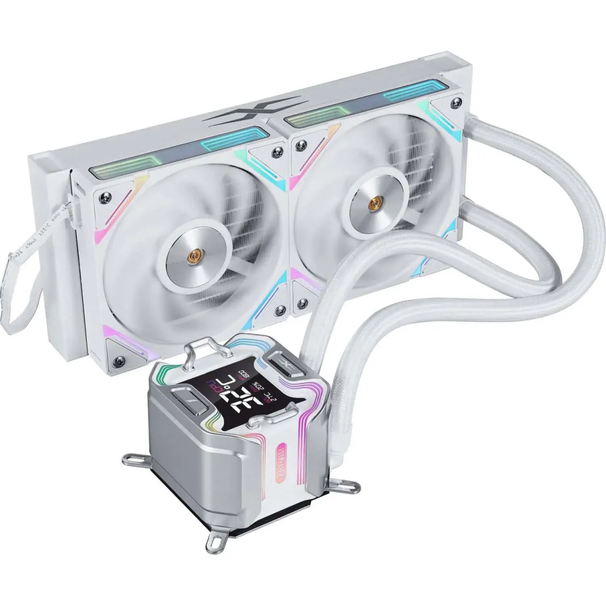 Система жидкостного охлаждения 1STPLAYER X-240E White