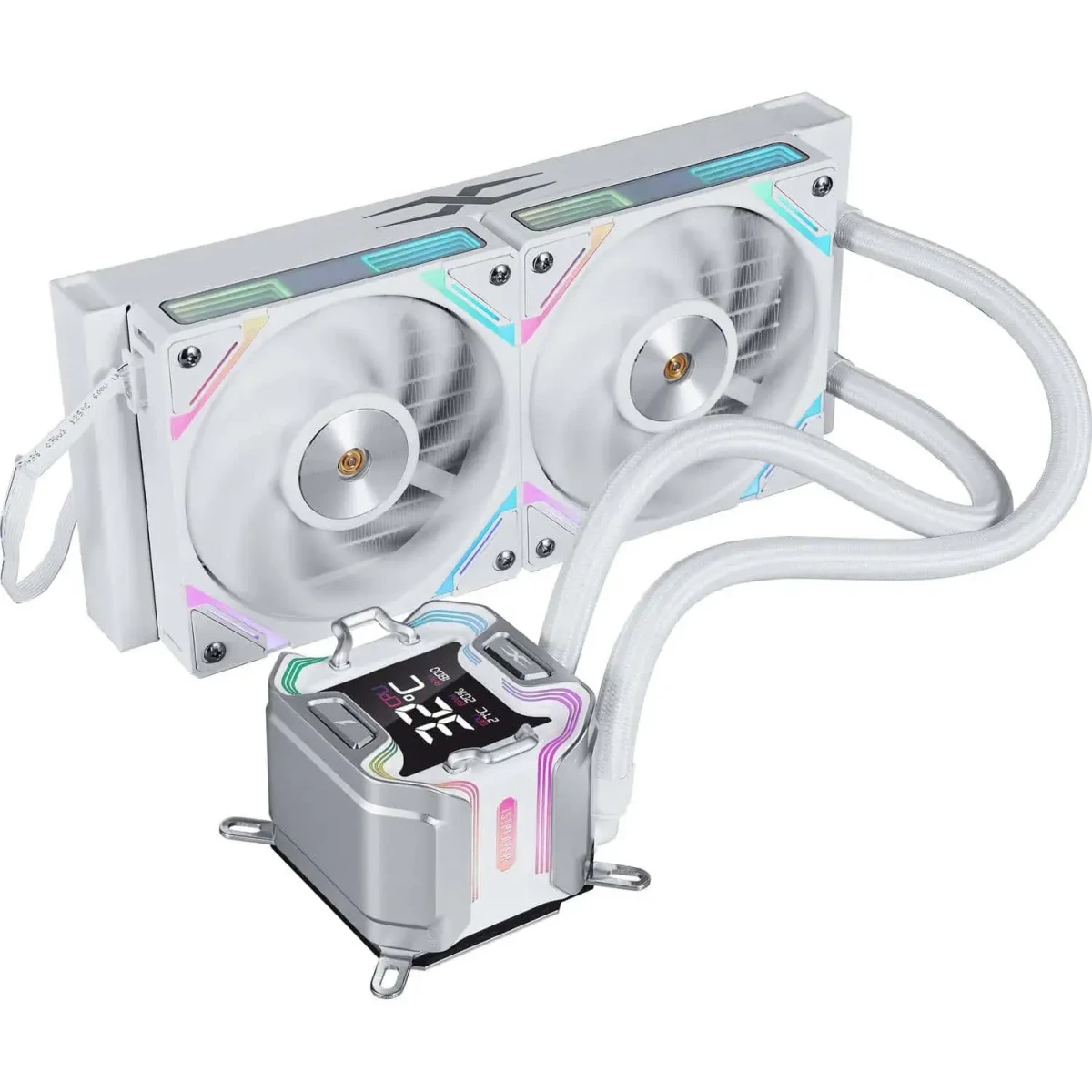 Система жидкостного охлаждения 1STPLAYER X-240E White - X-240E-WH