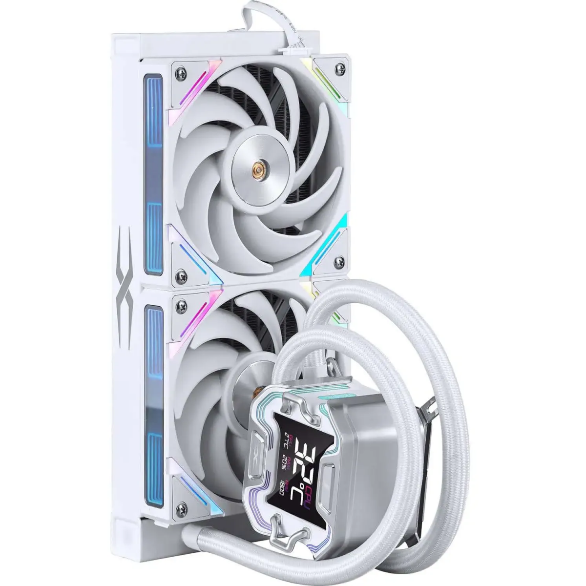 Система жидкостного охлаждения 1STPLAYER X-240E White - X-240E-WH - фото 7