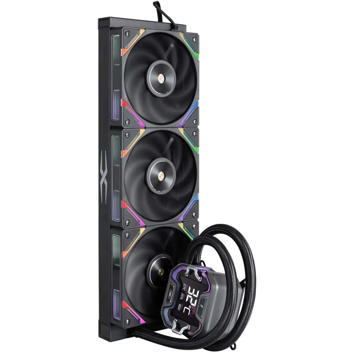 Система жидкостного охлаждения 1STPLAYER X-360E Black - X-360E-BK - фото 3