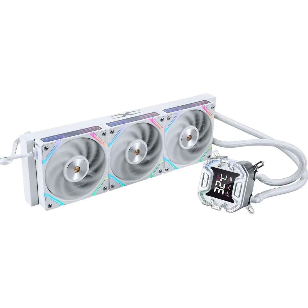 Система жидкостного охлаждения 1STPLAYER X-360E White - X-360E-WH