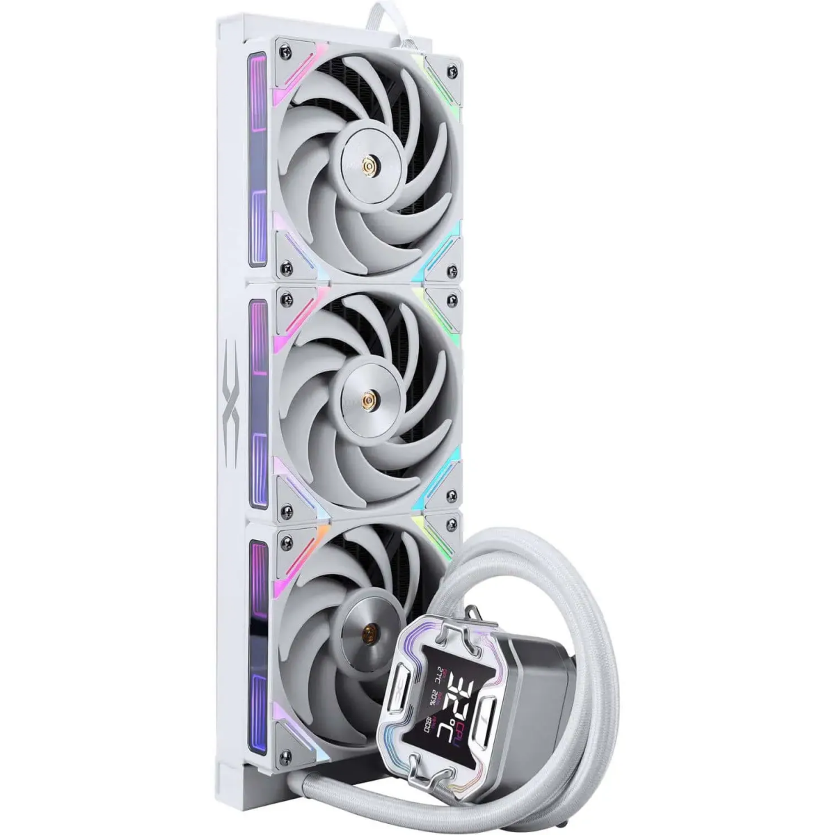 Система жидкостного охлаждения 1STPLAYER X-360E White - X-360E-WH - фото 5