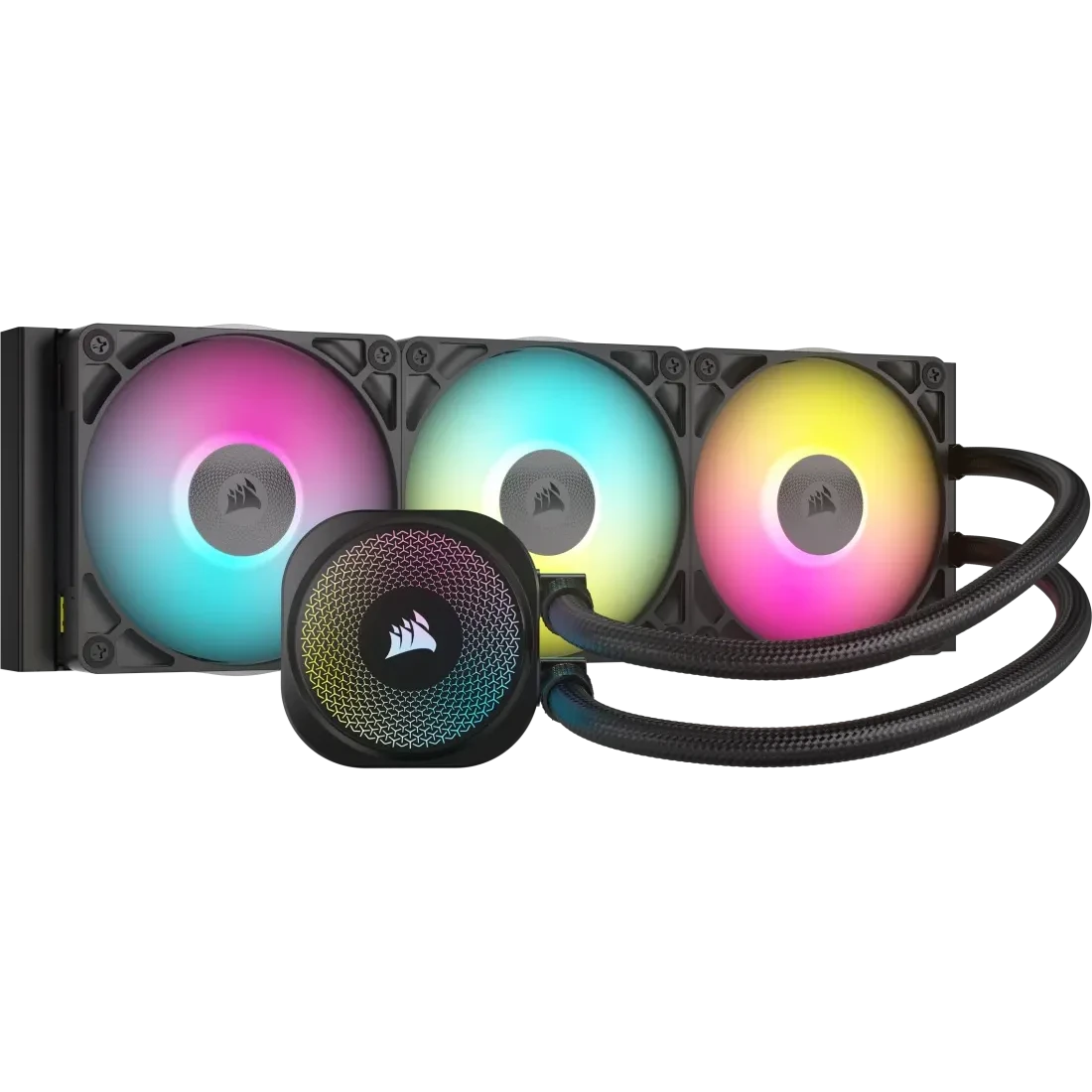 Система жидкостного охлаждения Corsair iCUE LINK TITAN 360 RX RGB Black (CW-9061018-WW)