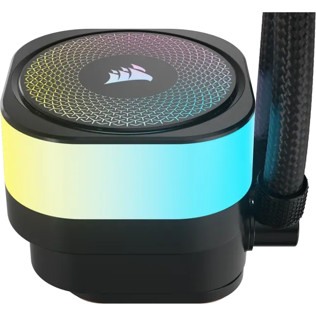 Система жидкостного охлаждения Corsair iCUE LINK TITAN 360 RX RGB Black (CW-9061018-WW) - фото 3