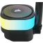 Система жидкостного охлаждения Corsair iCUE LINK TITAN 360 RX RGB Black (CW-9061018-WW) - фото 3