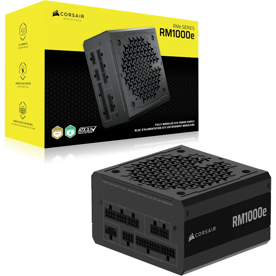 Блок питания 1000W Corsair RM1000e (CP-9020297-EU) - фото 6