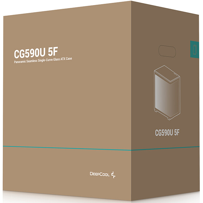 Корпус DeepCool CG590U 5F Black - R-CG590U-BKAGA5-G - фото 9